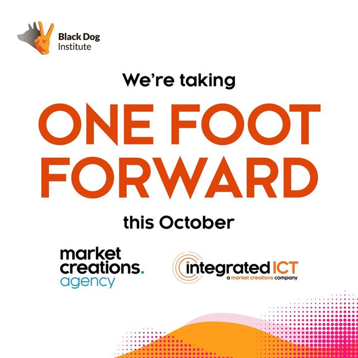 Photo: We're Taking One Foot Forward this October